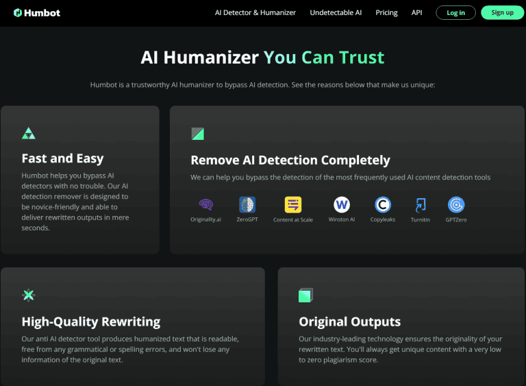 Humbot: Bypassing AI Detection With Advanced AI Humanizer Technology ...