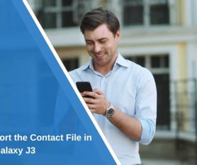 How to Export the Contact File in Samsung Galaxy J3