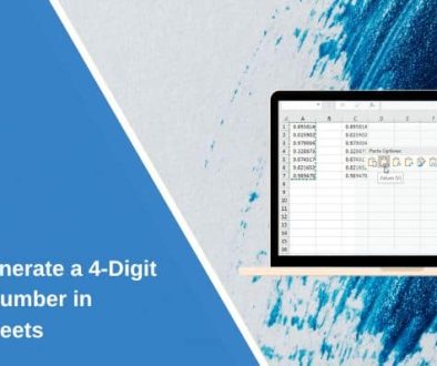 How to Generate a 4-Digit Random Number in Google Sheets