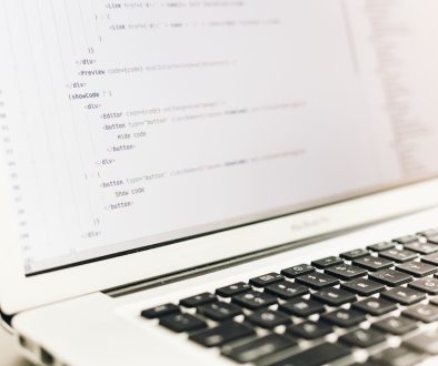 turned on MacBook Air displaying coding application developer laptop wordpress hook functions turned on MacBook Air displaying coding application developer laptop wordpress hook functions