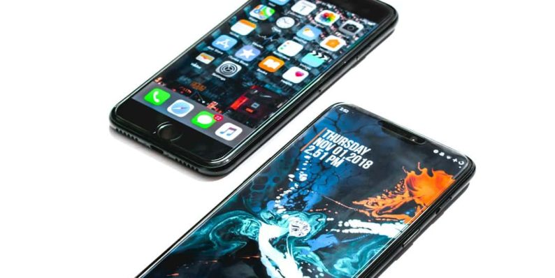 two black smartphones memu emulator ui, nox emulator comparison, android games on pc