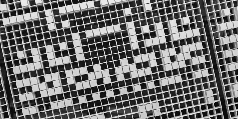 a black and white photo of a cross on a building artificial intelligence, reverse image search, computer screen