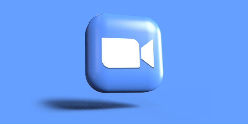 a blue square with a white speech bubble ai video generation, image animation, content creation tools