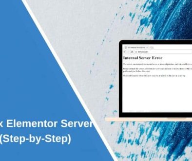 Fix Elementor Server Error 500