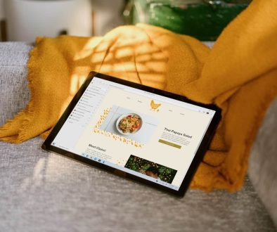 Microsoft tablet brand content, infographic, amazon lifestyle image