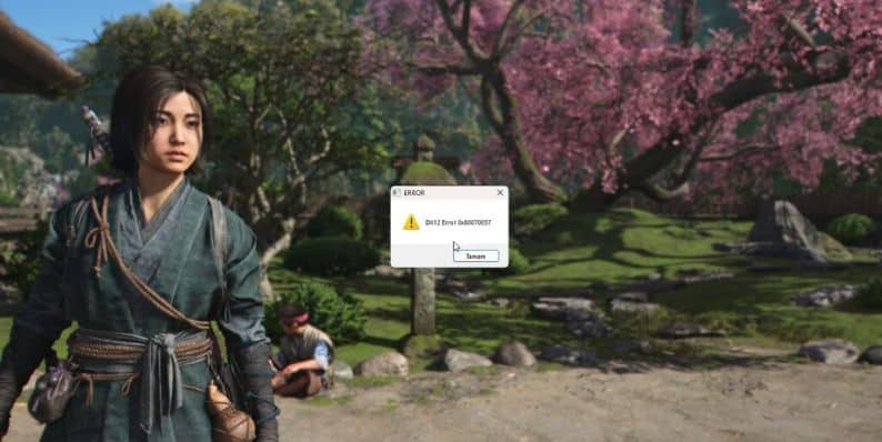 DX12 Error in AC Shadows
