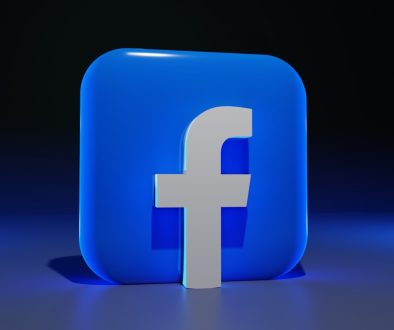 a blue sign with a white letter facebook support chat, facebook help center, support representative