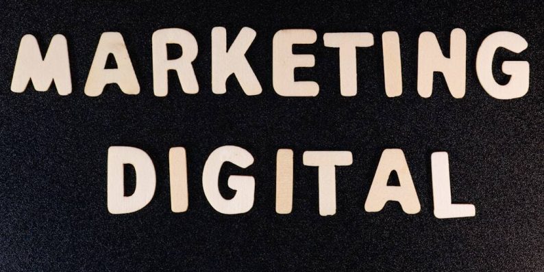 the words marketing and digital written on a black surface ethics in ai, marketing professionals, digital responsibility