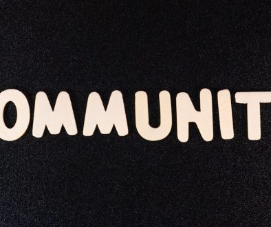 the word community written in white on a black background gamification, community interaction, online event the word community written in white on a black background gamification, community interaction, online event