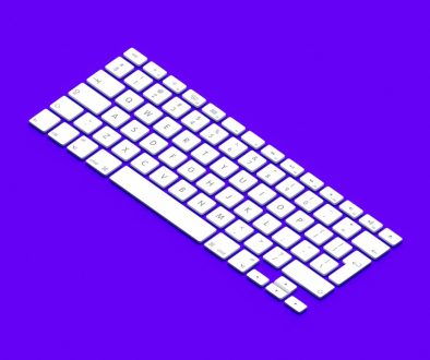 a computer keyboard on a purple background chrome settings tab extensions cpu