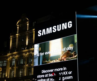 Samsung billboard at night in a city samsung tv settings, firmware update, smart tv interface Samsung billboard at night in a city samsung tv settings, firmware update, smart tv interface