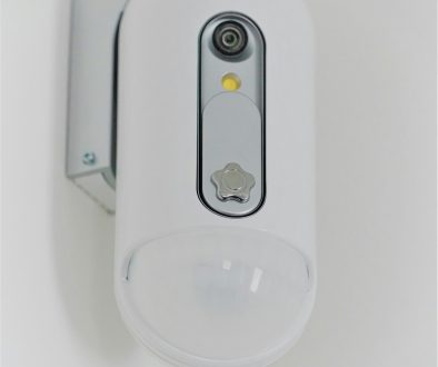 white and gray electronic device vape detector, bathroom, sensor technology white and gray electronic device vape detector, bathroom, sensor technology