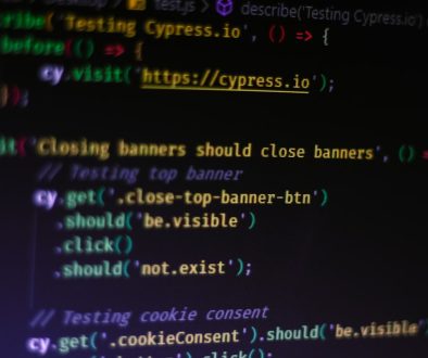 white text on purple background freelancer warning, cybersecurity team, code review