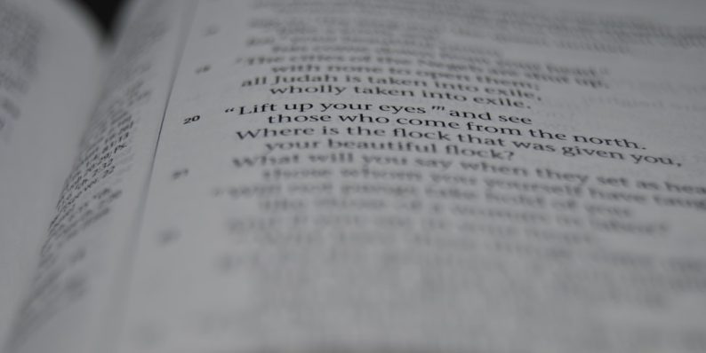 macro shot photo of book page ai text editing, grammar checking, natural language processing