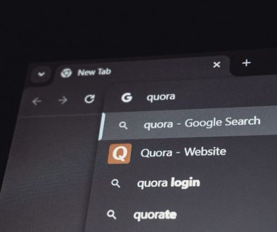 Google search results for quora website browser reset settings screen, restore defaults option, warning dialog box