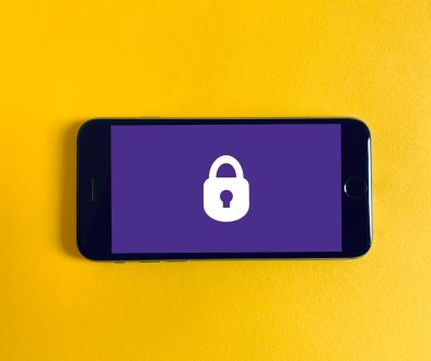 black iphone 5 on yellow textile digital identity, secure authentication, blockchain framework