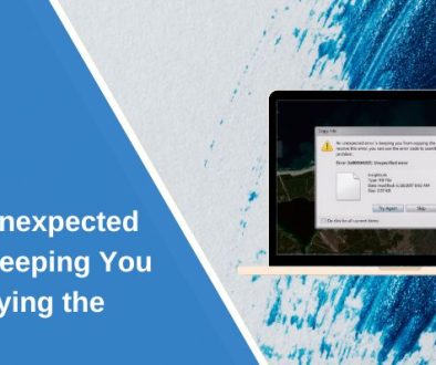 Fix "An Unexpected Error Is Keeping You from Copying the File"
