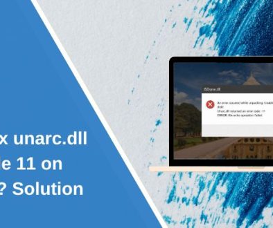 How to Fix unarc.dll Error Code 11 on Windows